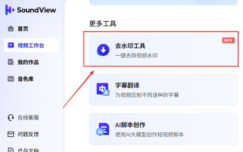 視頻去水印去字幕網站,聲動視界，免費好用